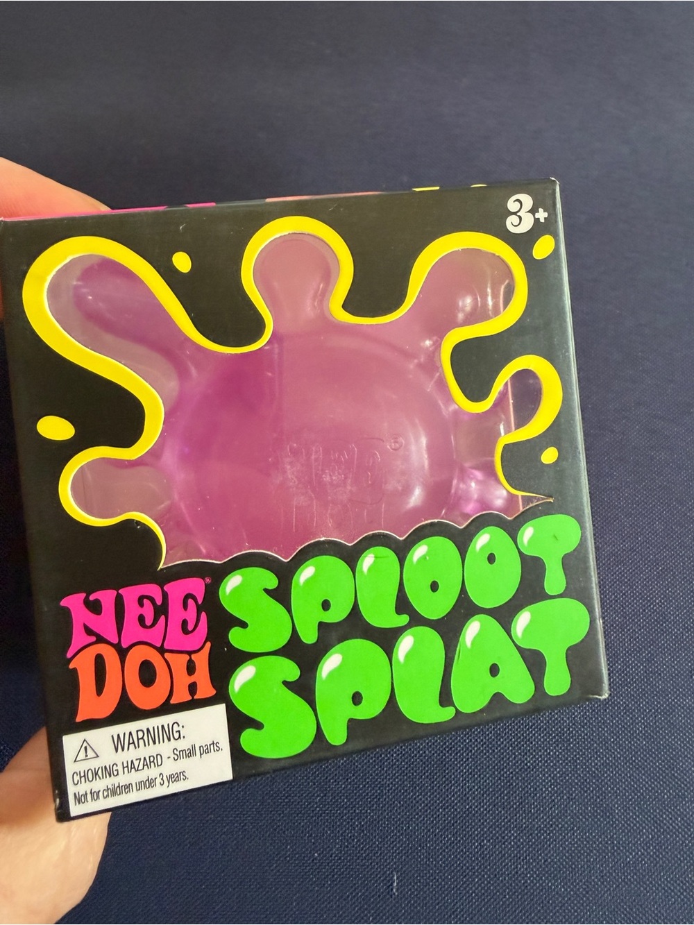 New Nee Doh Needoh Purple Sploot Splat Squish Squishy Sensory Toy Schylling